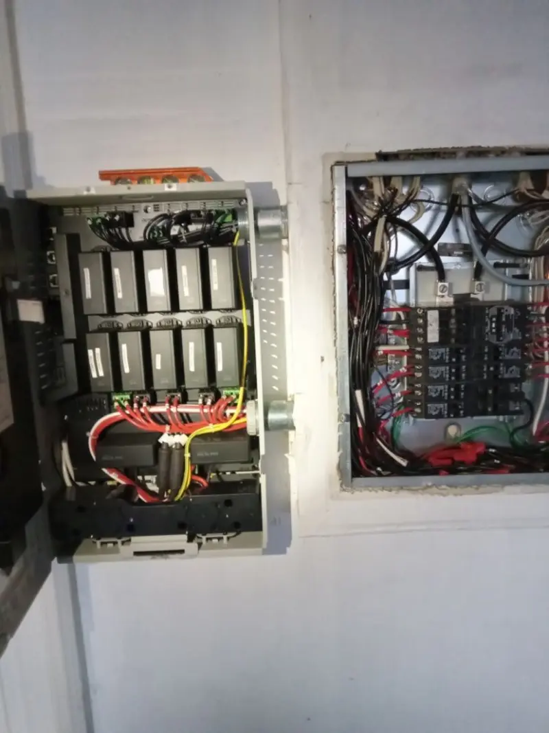 Electrical panel upgrade completed for Electrical Inspection in Saltillo